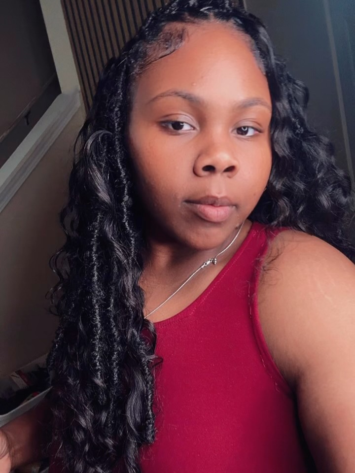 Locs over locs with soft curls, styled by BeeTaughtMe